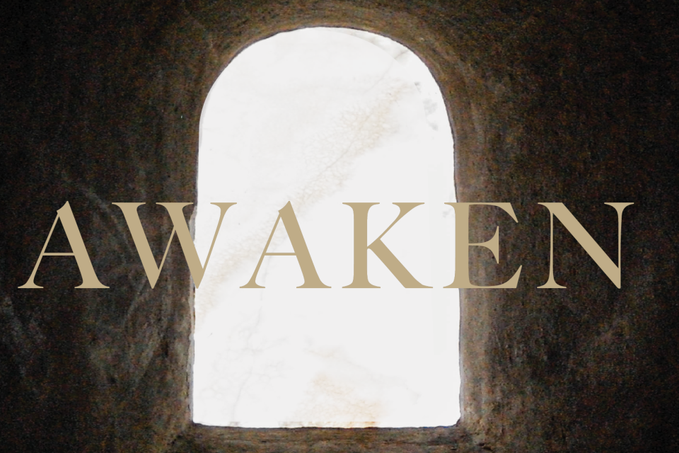 awaken title slide